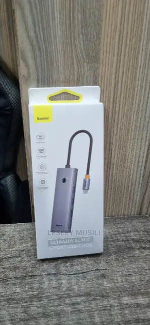 Baseus Ultra Joy Series 6 Port USB 3.0 USB-C Hub Adapter