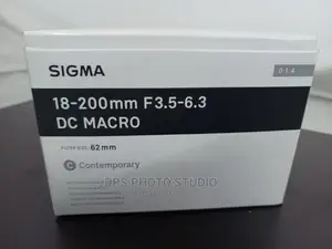 Sigma Lens 18 - 200mm