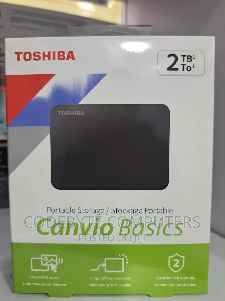 Toshiba 2tb External Storage