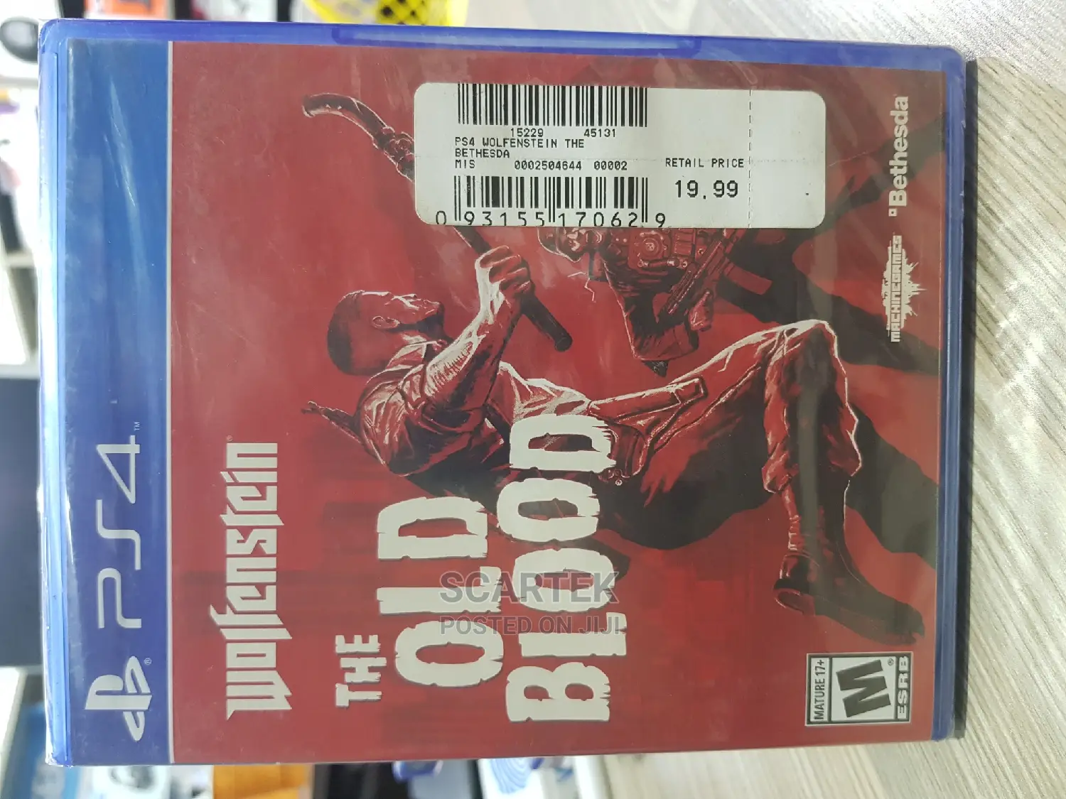 Ps4 Wolfstein the Old Blood