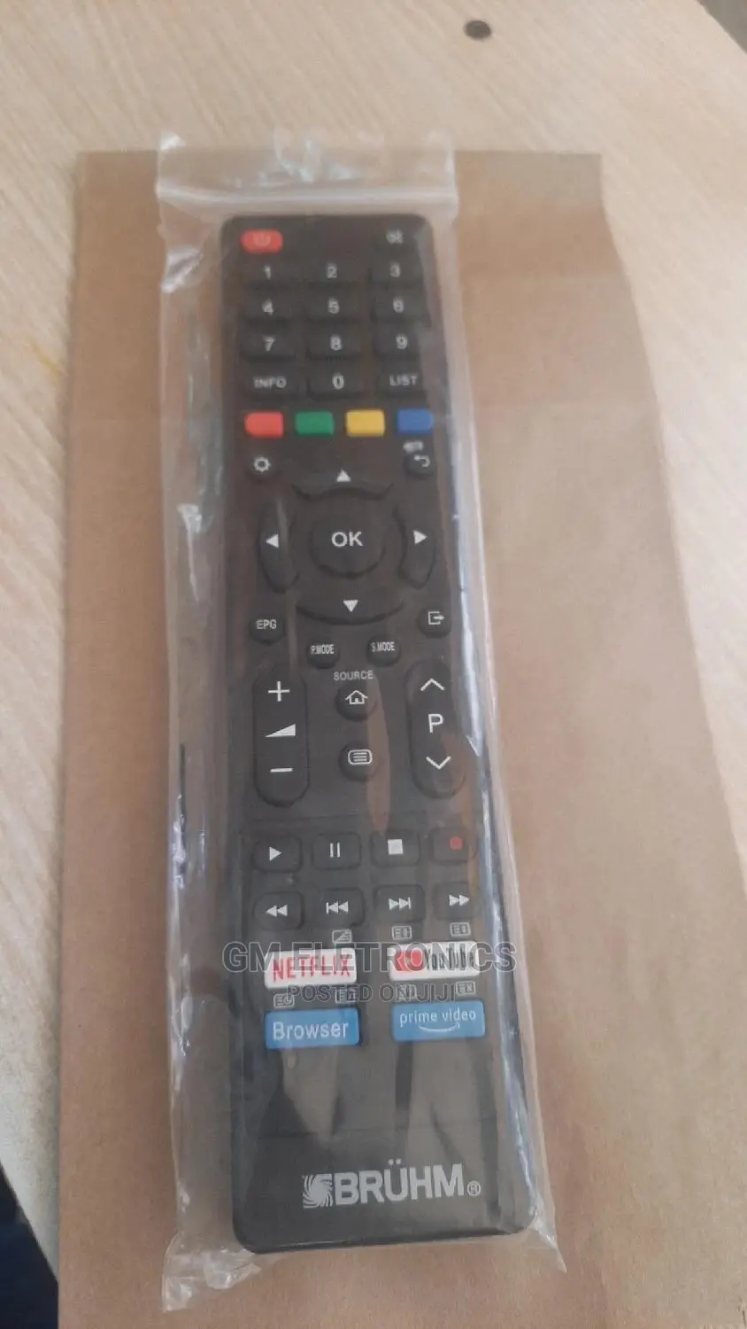 Bruhm(Nexflix,Youtube, Browser)Remote.