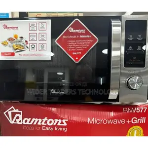Ramtons 20 Liters Digital Microwave + Grill Black- RM/577