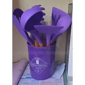 Silicone Non Stick Spoon Set 12 PCS