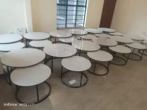 Pure Marble Top Nesting Stools