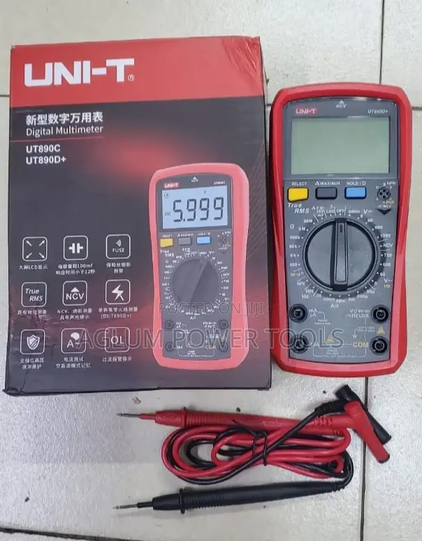 Uni-T Digital Multimeter UT890D+