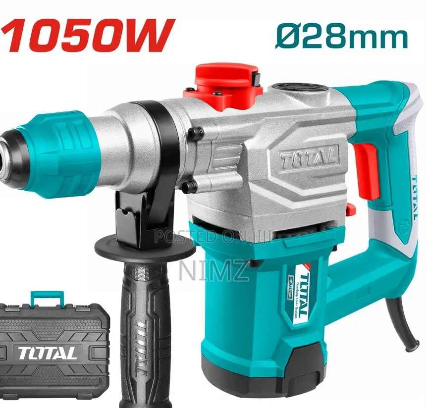 Total TH110286 Rotary Hammer Input Power:1050W