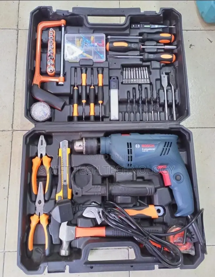 47 PCS Bosch Power Drill 