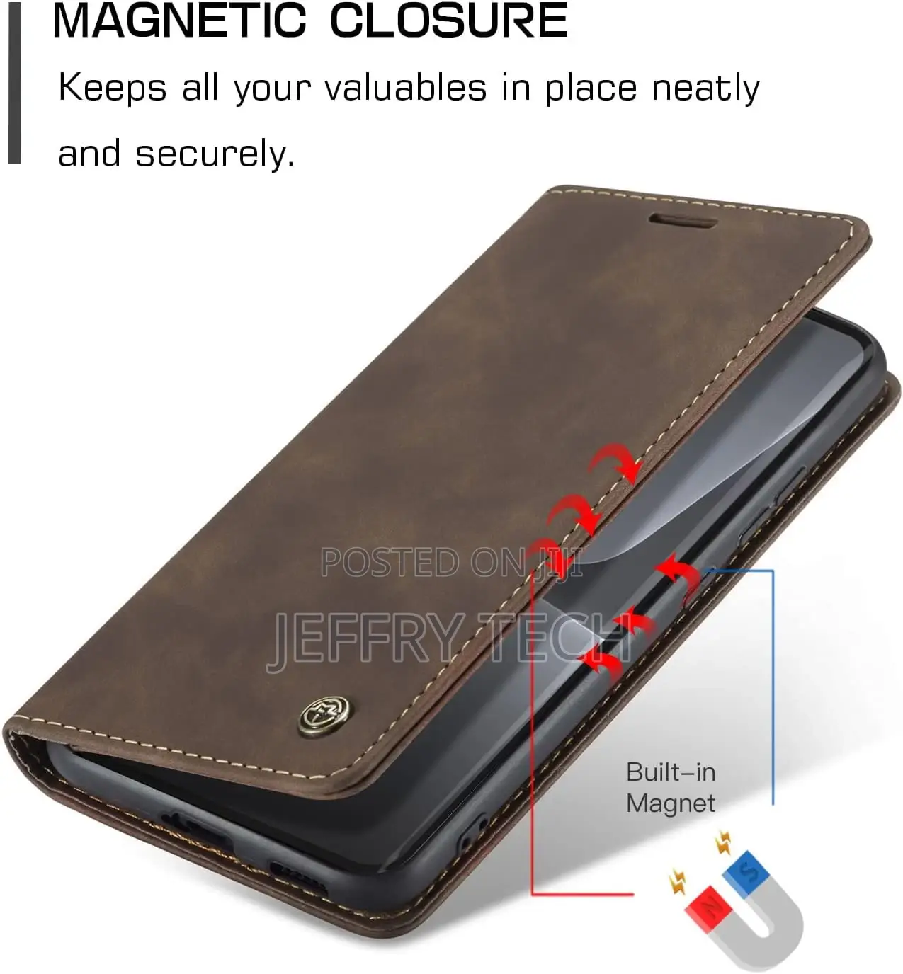 Xiaomi 13 Lite Caseme 013 Multifunctional Horizontal Flip Le