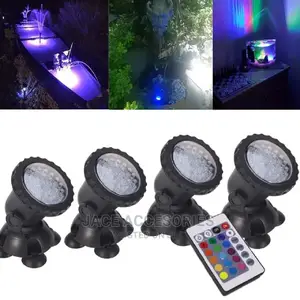 Ip68 Waterproof Fountain Lights 5 in 1