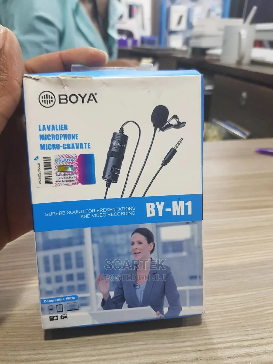 Boya Lavalier Microphone Micro-Cravate