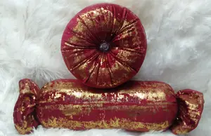 Elegant Sausage and Round Pillows