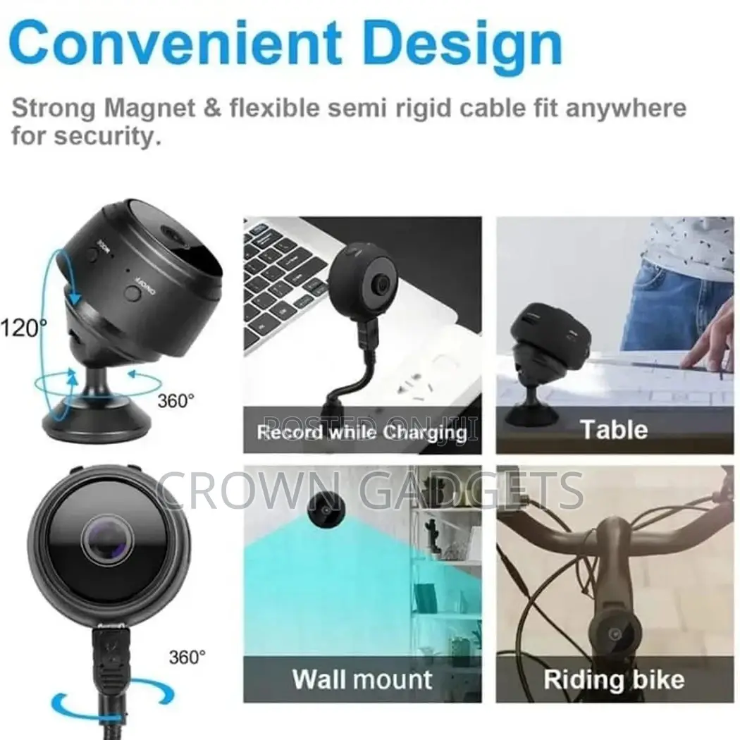 A9 Wireless Mini Magnetic Camera Wifi Hidden Camera