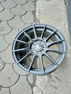 Rims Size 15/5 Holes by 100 Black Plain