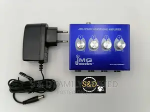 4-Channel Portable Stereo Headphone Amplifier
