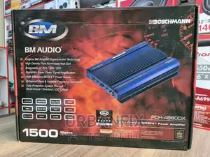 Brand New Boschmann 1500 Watts Amplifier 4 Channel