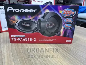 Pioneer 6 Inch 300 Watts Round Speakers - A Pair