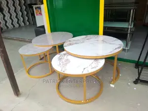 Imported Morden Marble Nesting Coffee Table