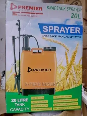 Knapsack Sprayer 20l Premier Brand-Yellow