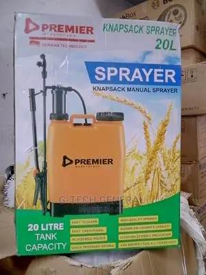 Knapsack Sprayer/Backpack 20l Yellow in Color