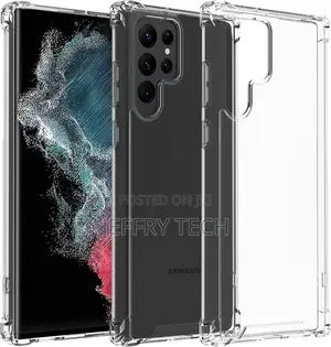 Samsung Galaxy S22 Ultra Case,Slim Clear Case With 4 [Shock
