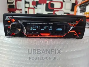 Bluetooth Car Radio With Fm, Usb, Aux-Has Detachable Face