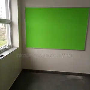 Luminous Green Notice Board 5ftx4ft