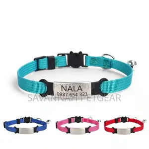Personalized Breakaway Cat Collar With Wildlife Protection