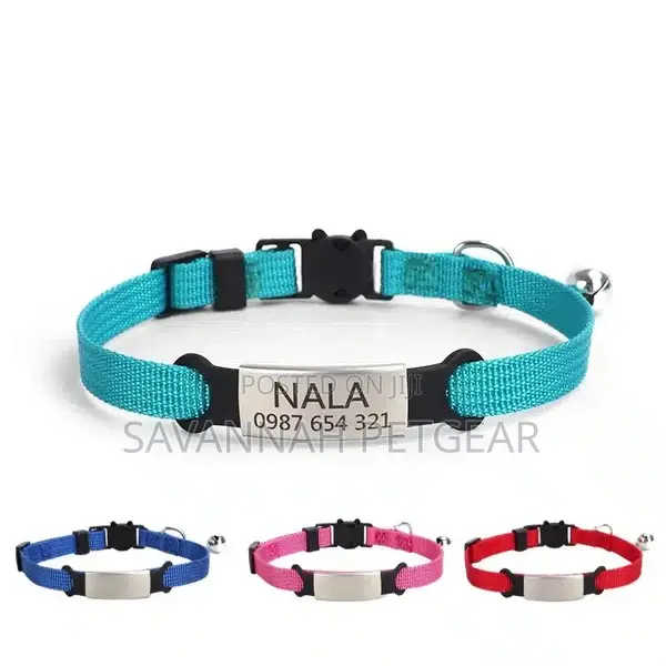 Personalized Breakaway Cat Collar With Wildlife Protection