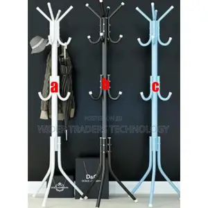 Colourful Coat Hanger Black