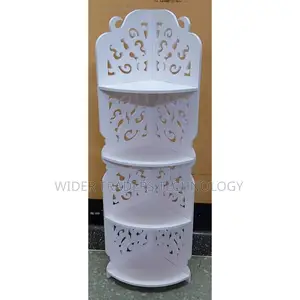 Wooden 4 Layer Corner Stand
