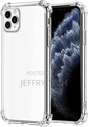 TPU Hard Back Cover for iPhone 13 Pro -6.1in (Clear)
