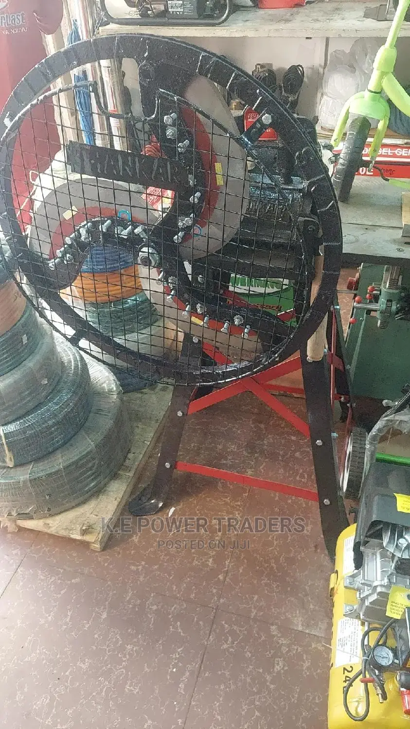 Motorised or Engine Commercial Chaff Cutter