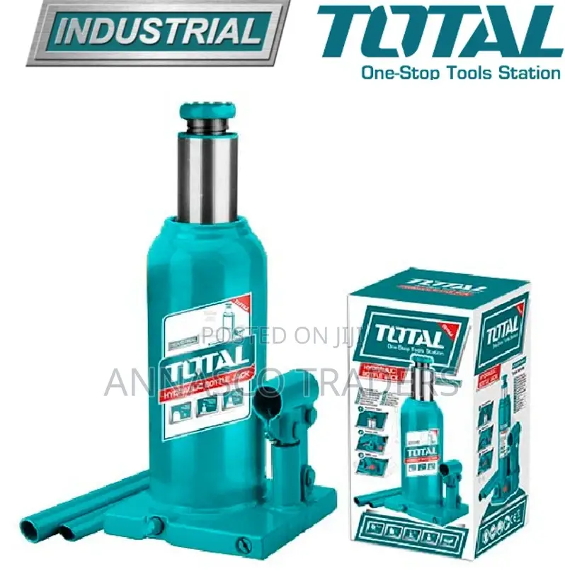 Total THT109022 Hydraulic Bottle  Jack  2ton