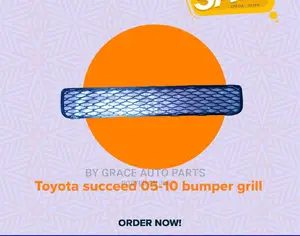 Toyota Succeed 05‐10 Bumper Grill