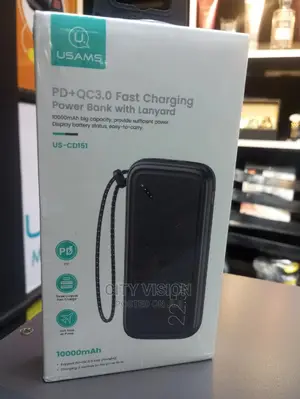 Usams Fast Charging Power Bank 10000mah