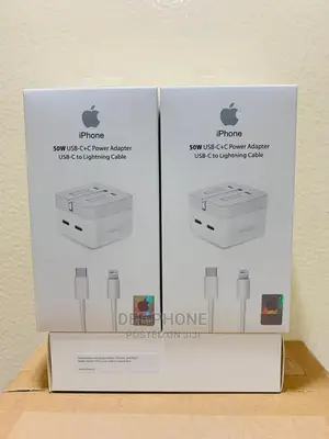Apple iPhone 50W USB C to Lightning Charger.