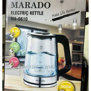 Marado Glass Kettle 2 LTRS Available