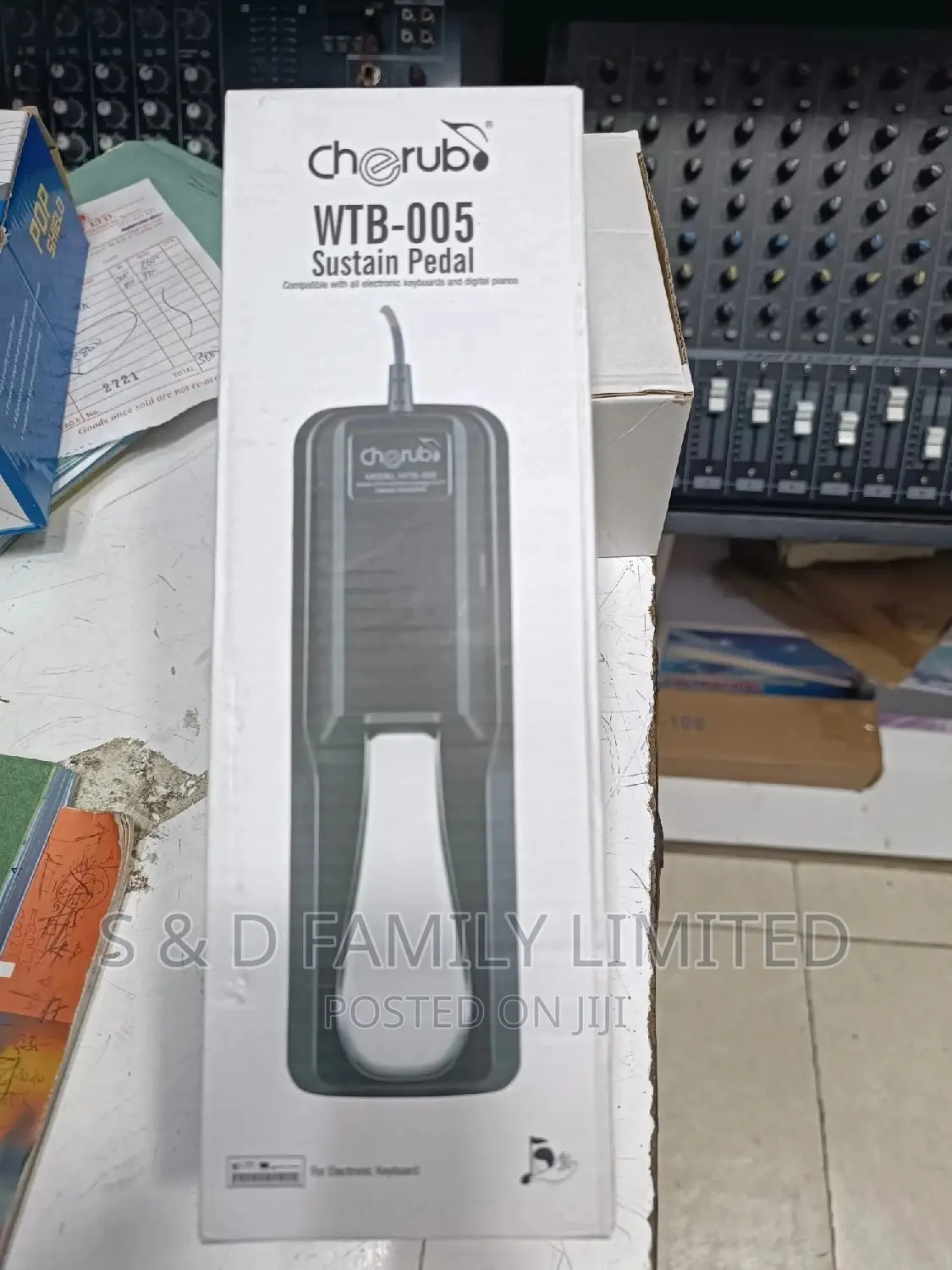 Cherub Keyboard Sustain Pedal