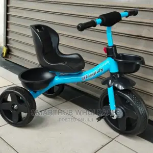 Kids Tricycle With Basket Tricycle One