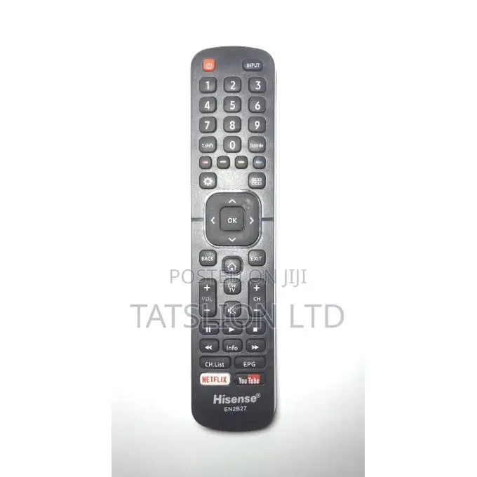 Hisense Smart Tv Remote Control, Black