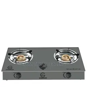 Eurochef Glass 2 Top Burner Gas Stove