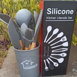 Grey Silicine Spoons 