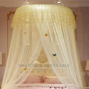 Round Mosquito Net Cream One