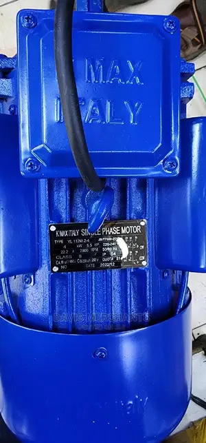 5hp Electric Single Phase High Speed Motor With Pulley
