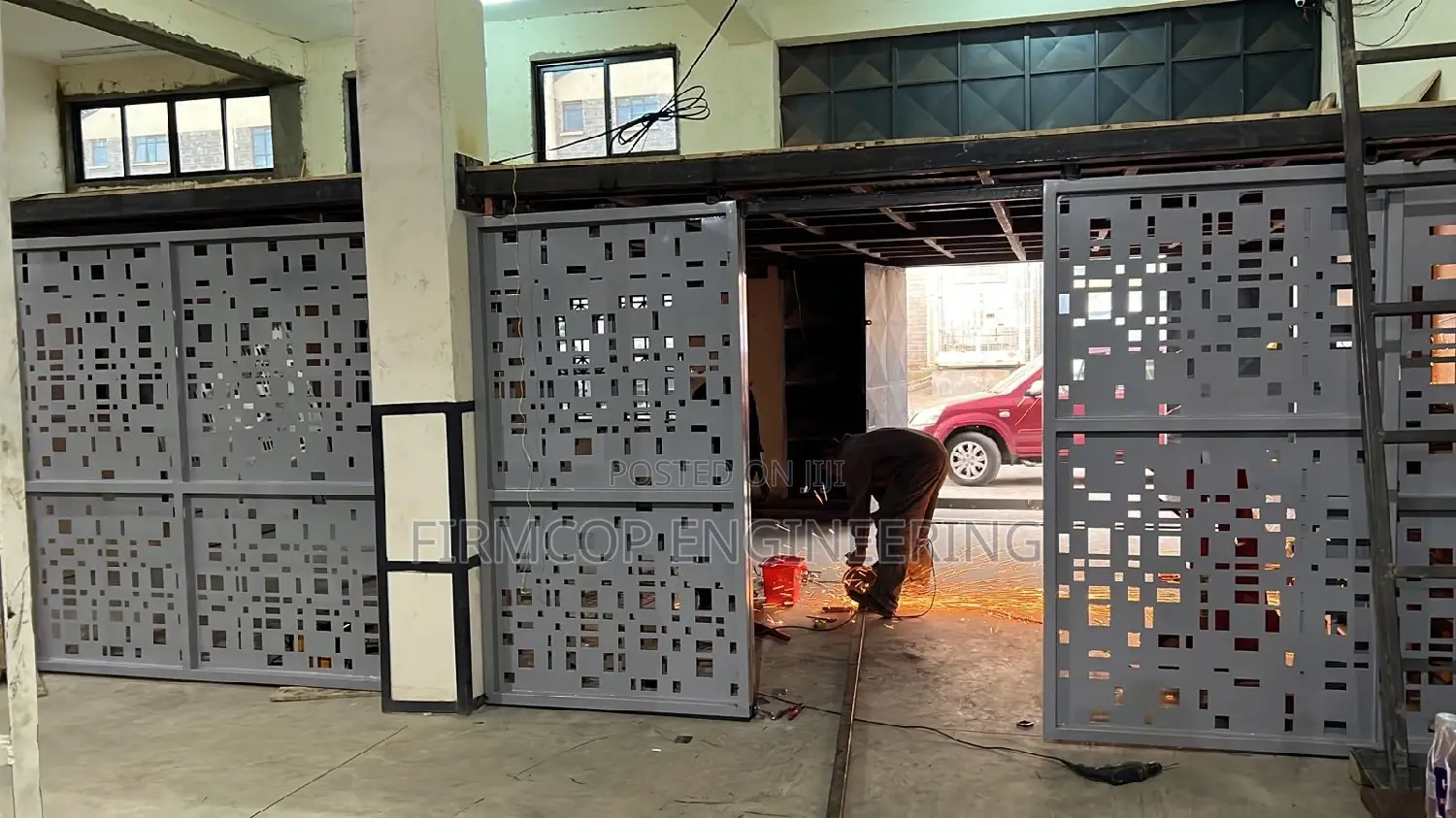 Laser Cut Slide Doors