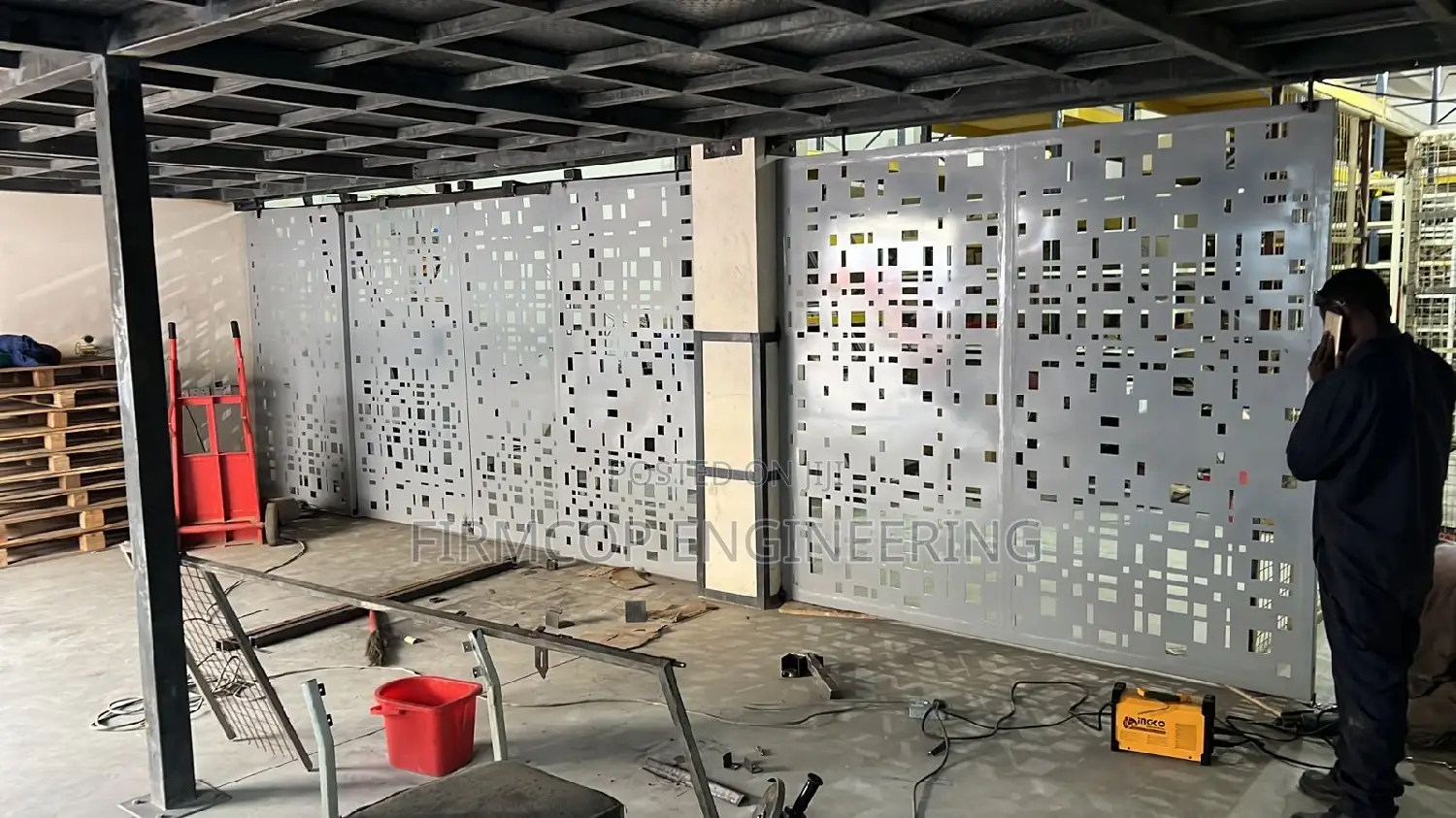 CNC Laser Cut Room Divider Or Partition