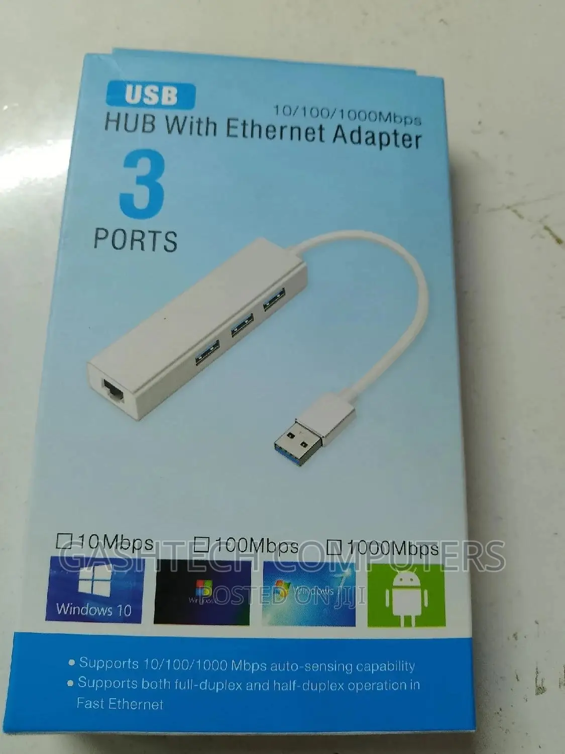 Usb Hub to Ethernet Adapter