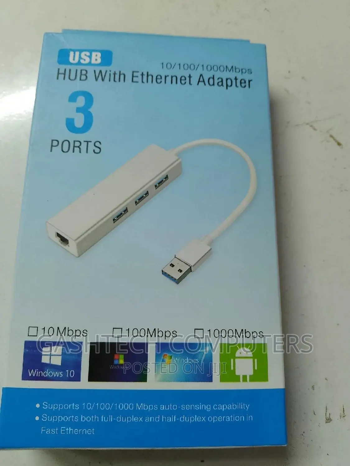 Usb Hub to Ethernet Adapter