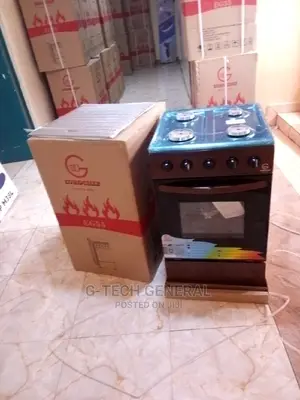 Eurochef Full Gas Cooker-50*55 Free Standing