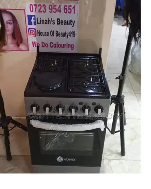 3+1 Standing Cooker With Electric Oven